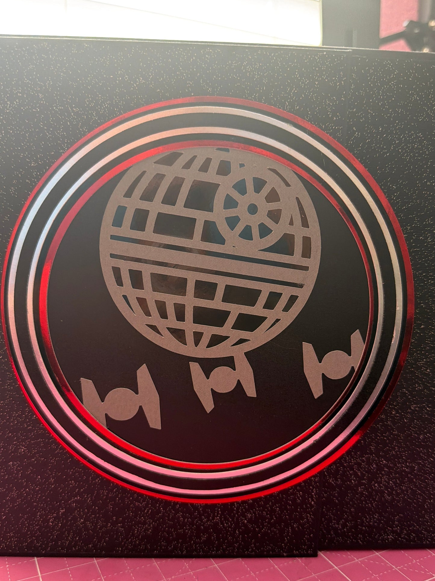 Death Star Layered SVG & PNG Cut File