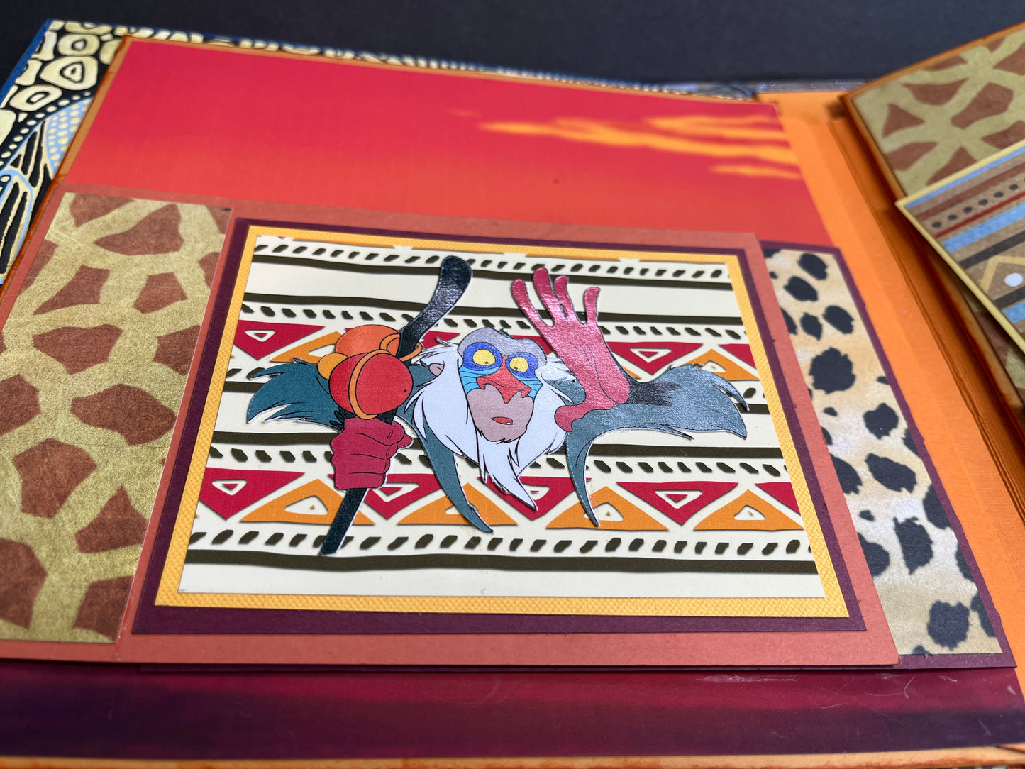 Lion king Safari Adventures - Scrapbook Tutorial