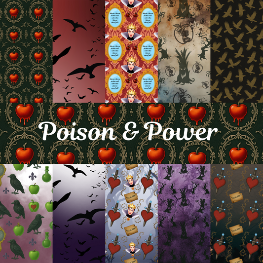 Poison & Power – Digital Paper Collection