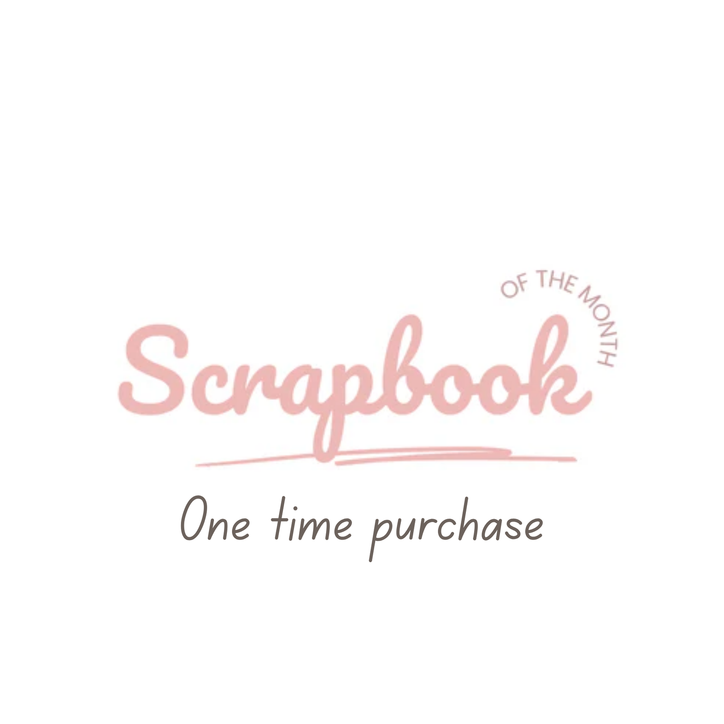 scrapbook of the month