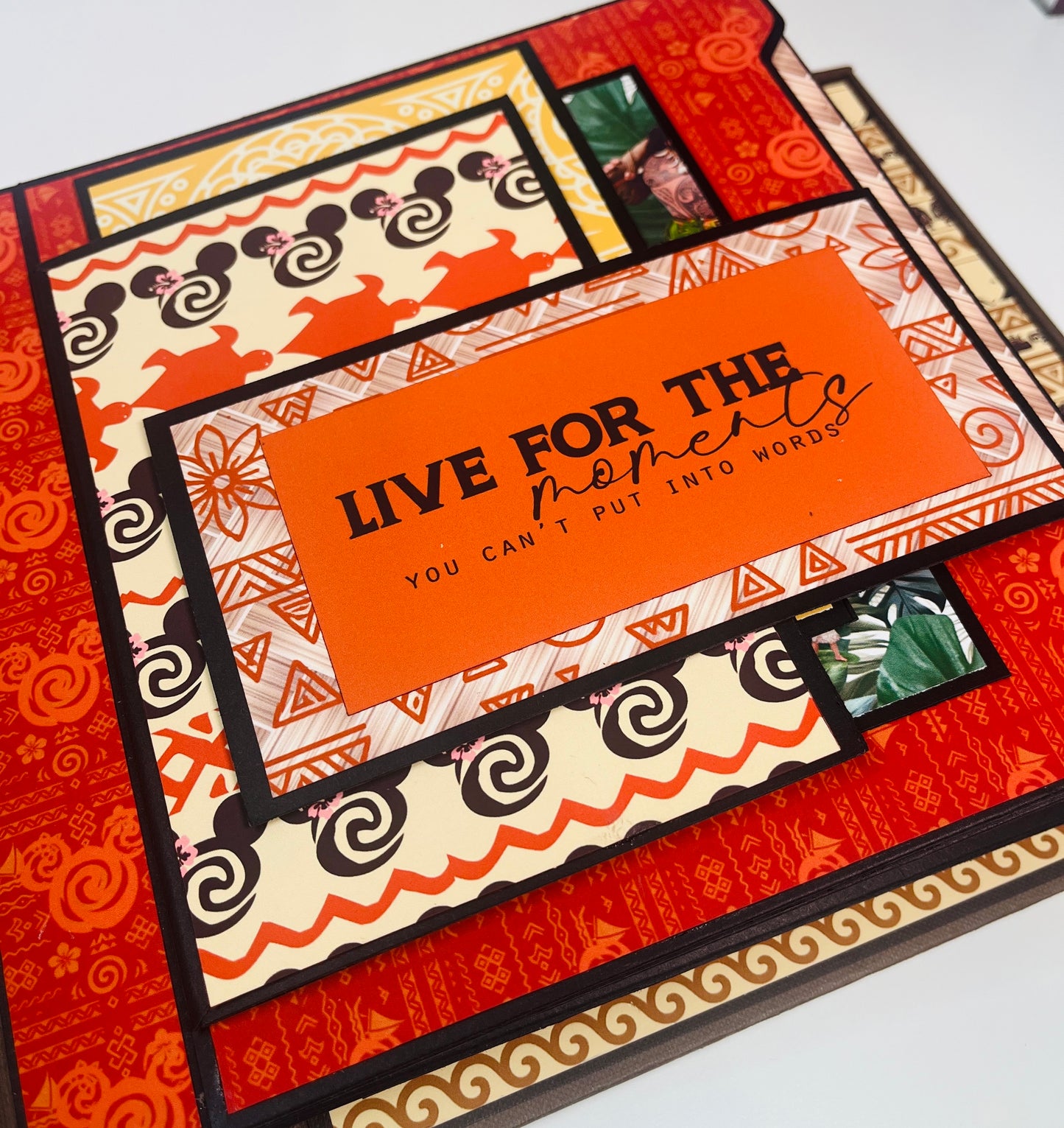 Where the Sky Meets the Sea – Scrapbook Album Tutorial