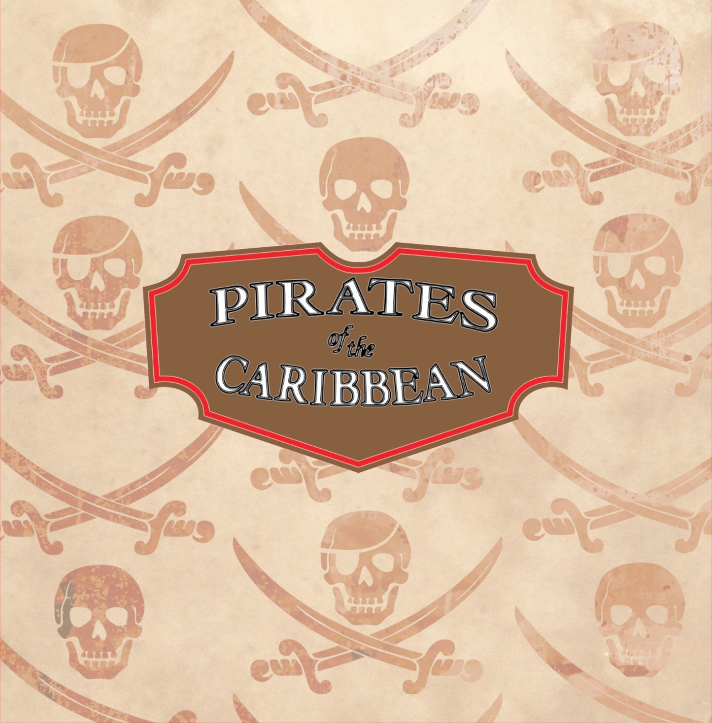 Pirates of the Caribbean - Scrapbook Album - Tutorial