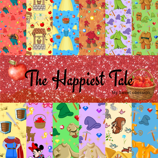 The Happiest Tale – Digital Paper Pack