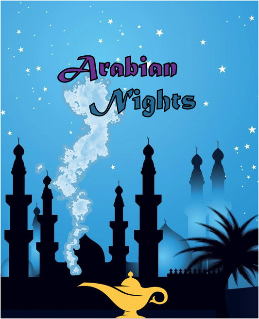Arabian Nights - Scrapbook tutorial - Digital