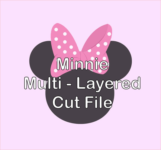Minnie Multi-Layered Cut File
