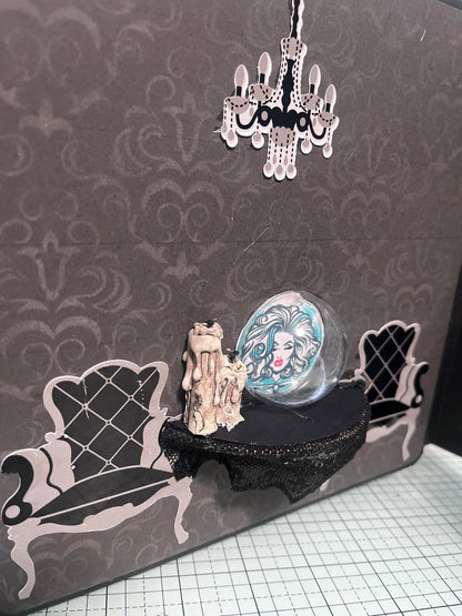 Haunted Mansion Scrapbook Album Tutorial