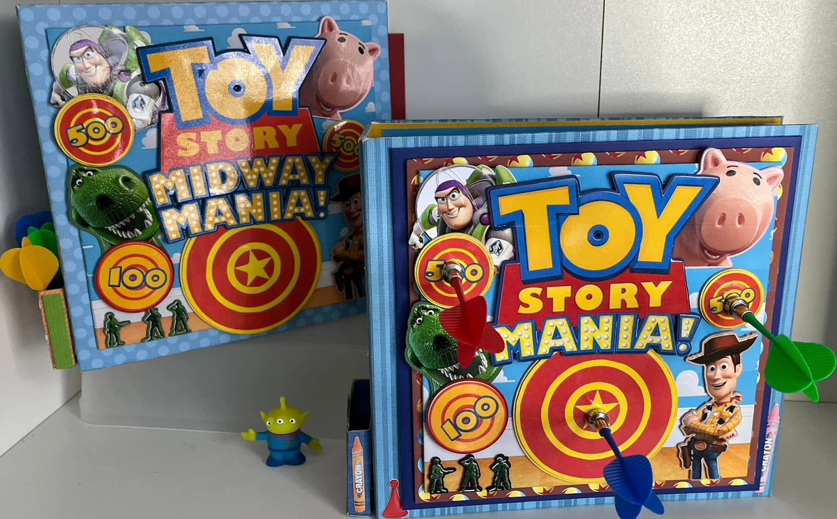 Toy Mania - Scrapbook Album Tutorial
