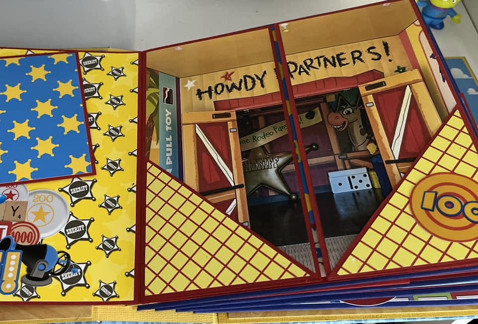 Toy Mania - Scrapbook Album Tutorial