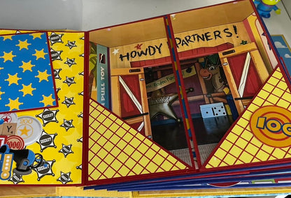 Toy Mania - Scrapbook Album Tutorial