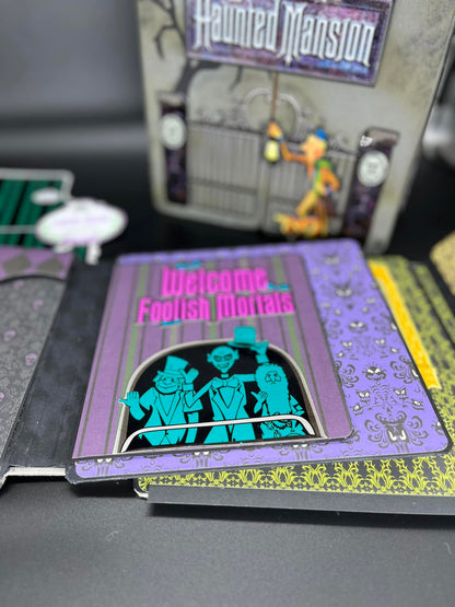 Haunted Mansion Scrapbook Album Tutorial