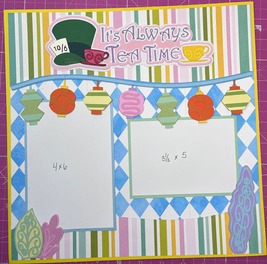 It’s Always Tea Time – 12x12 Layout Cut Files