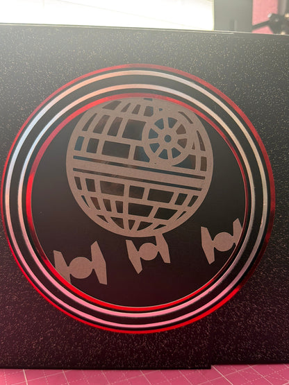 Death Star Layered SVG & PNG Cut File