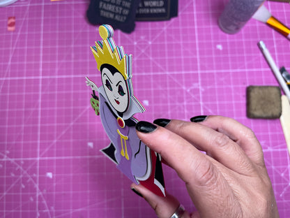 Queen Layered Cut File – “Majestic Memories” Collection