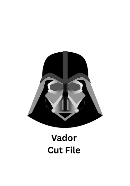 Vader Layered SVG & PNG Cut File