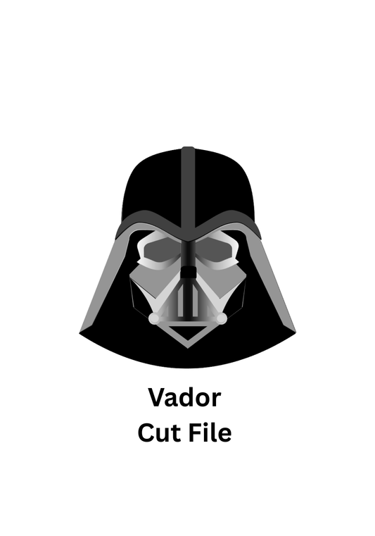 Vader Layered SVG & PNG Cut File