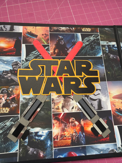 Star Wars Layered SVG & PNG Cut File