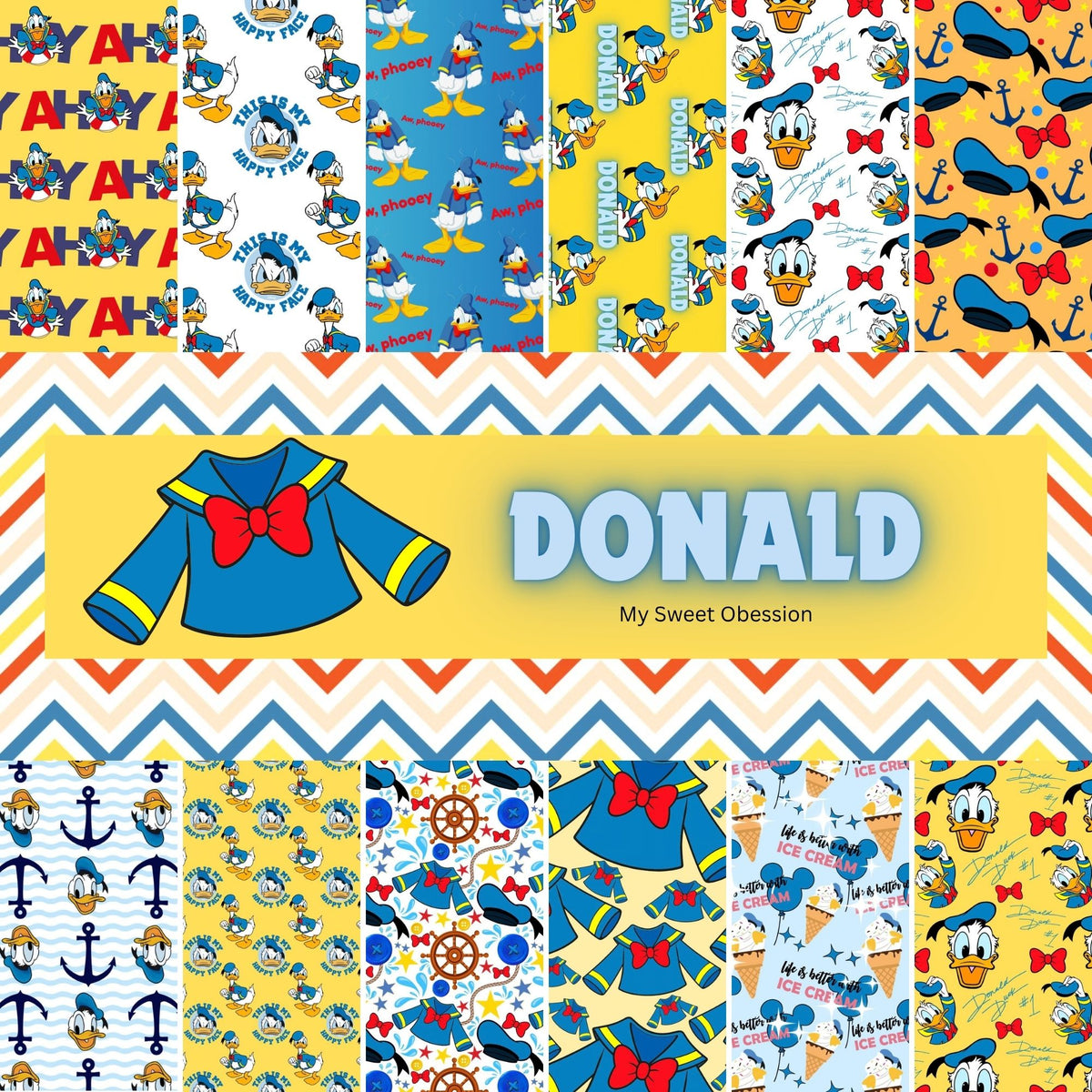 Donald Digital Paper Collection