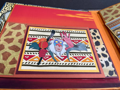 Lion king Safari Adventures - Scrapbook Tutorial