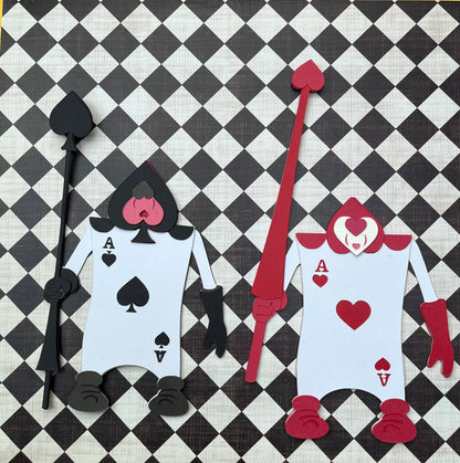 Card Soldiers – Wonderland-Inspired Layered Cut File