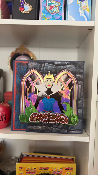 The Queen's Curse - Scrapbook Tutorial