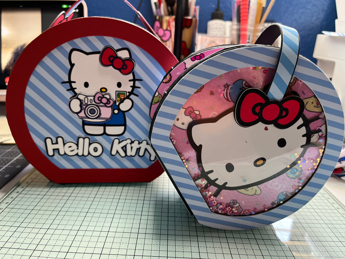 Kitty Box & Mini Album - Scrapbook Tutorial