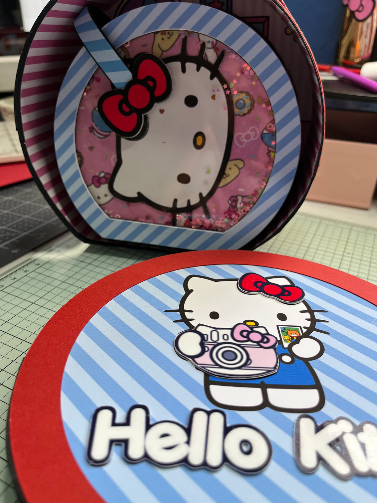 Kitty Box & Mini Album - Scrapbook Tutorial