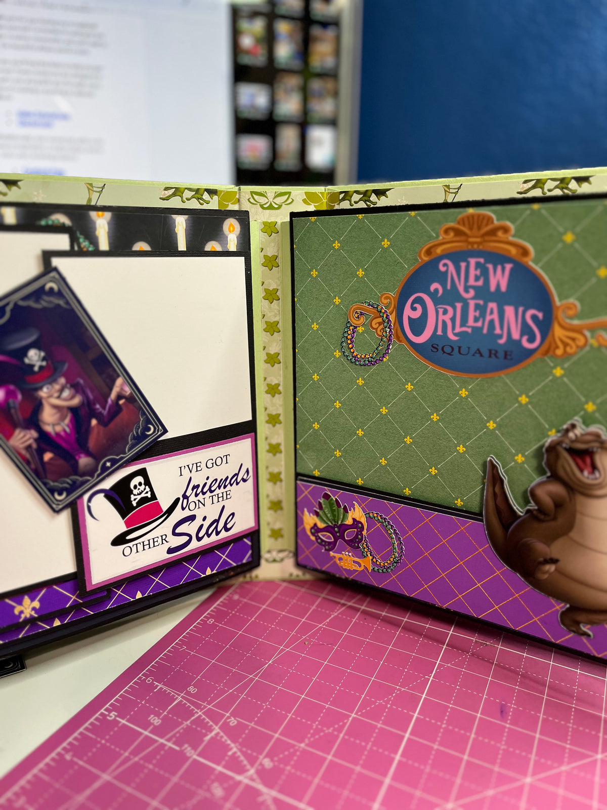 Tiana’s journey of dreams - scrapbook Tutorial