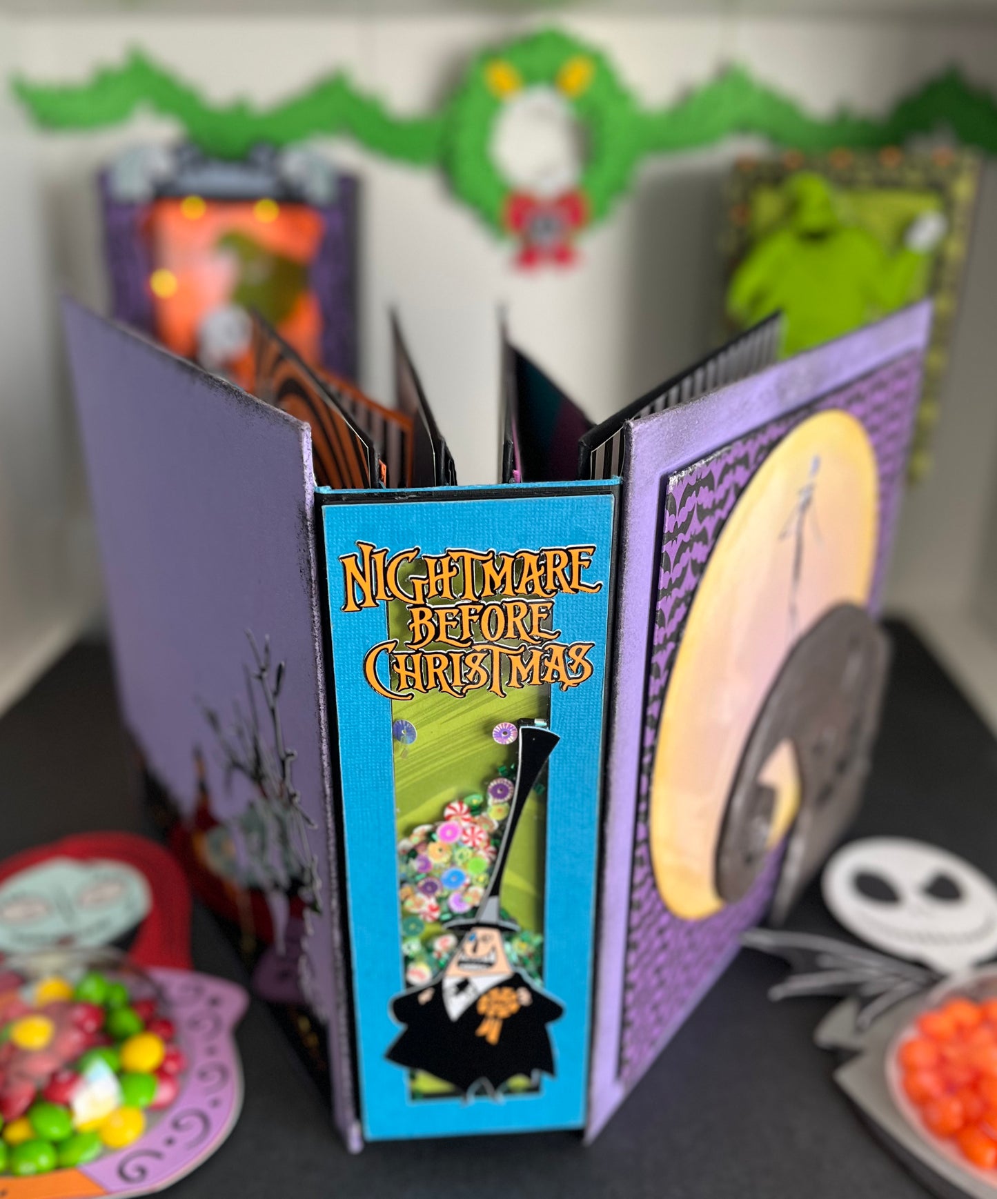 This is Halloween - Scrapbook Album - Tutorial