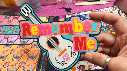 Remember Me – Layered SVG Cut File