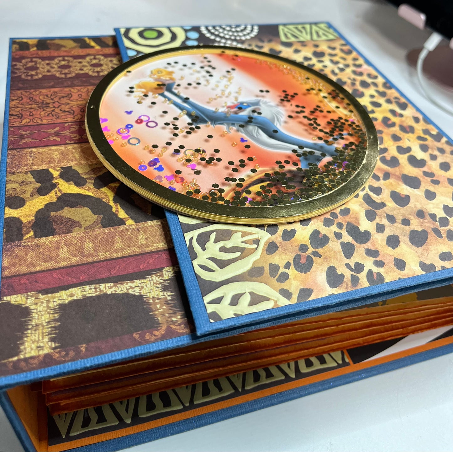 Lion king Safari Adventures - Scrapbook Tutorial