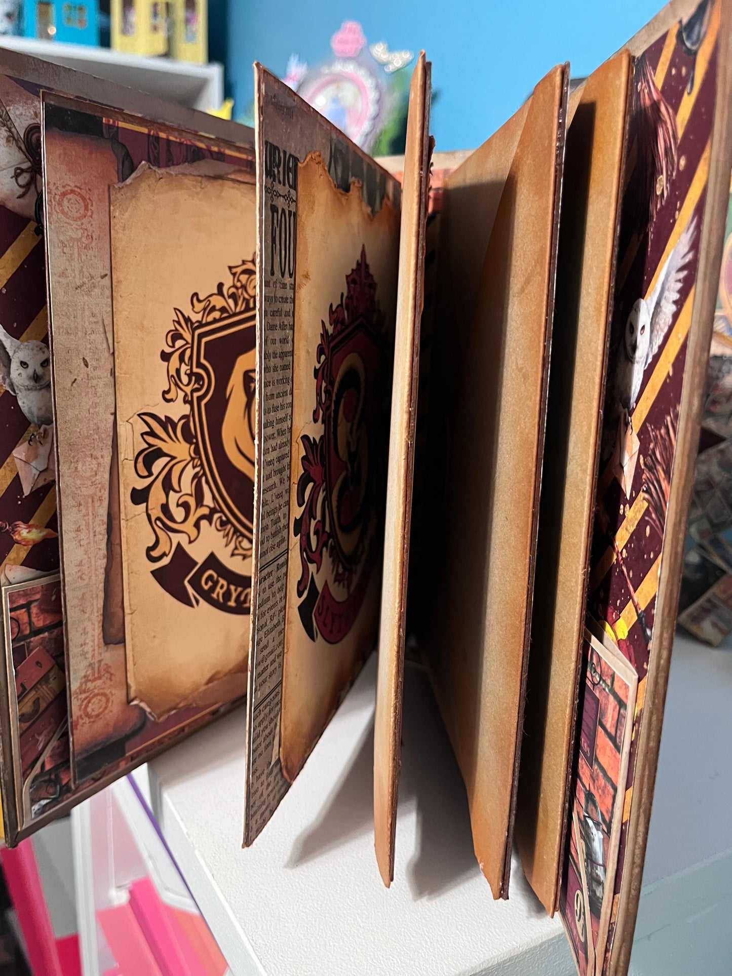 Wizarding Wonders - Scrapbook Tutorial