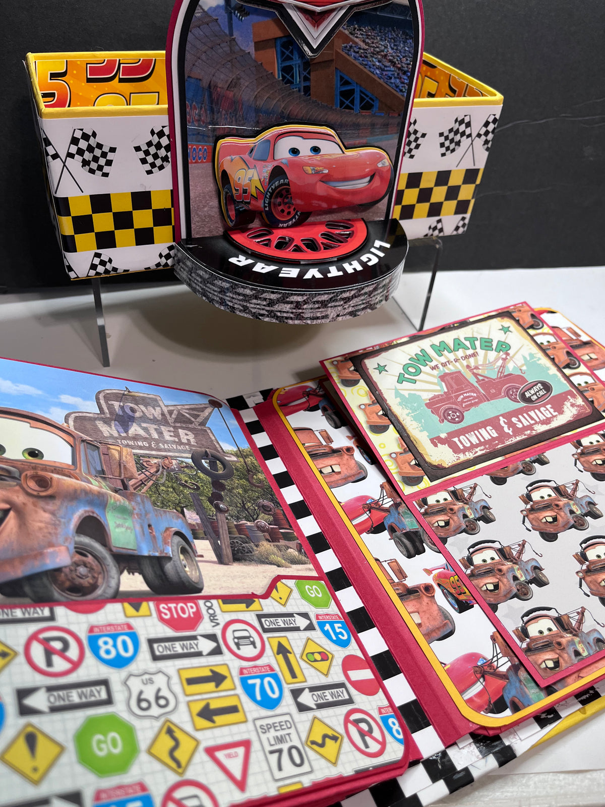 Faster Than Fast - Scrapbook Album - Tutorial