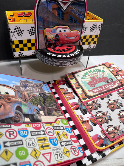 Faster Than Fast - Scrapbook Album - Tutorial