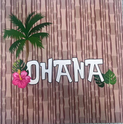 Ohana scrapbook and Box - Tutorial