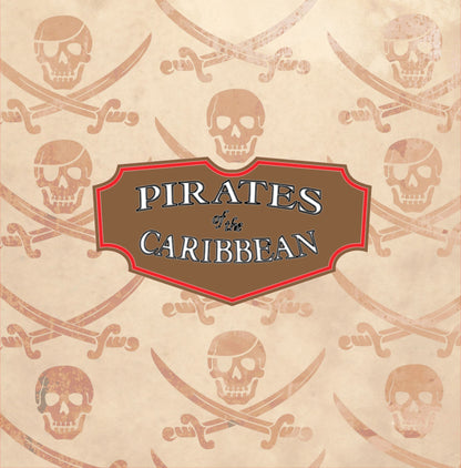 Pirates of the Caribbean - Scrapbook Album - Tutorial