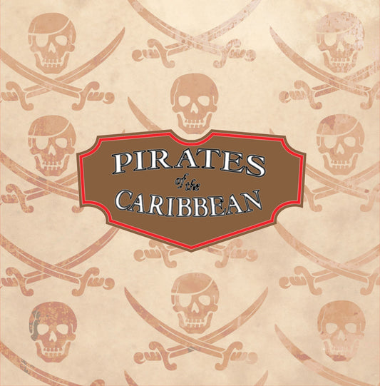 Pirates of the Caribbean - Scrapbook Album - Tutorial