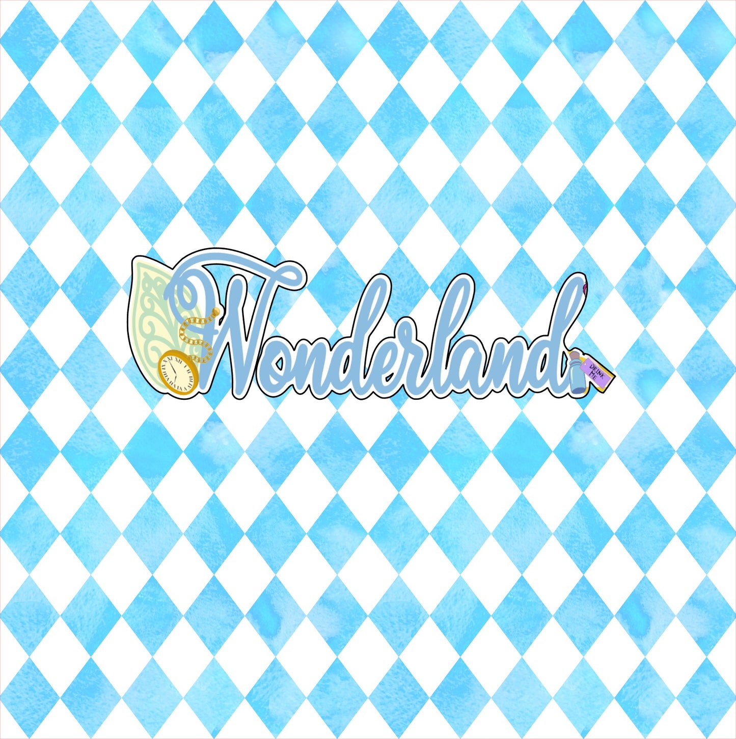 Wonderland - Scrapbook Album - Tutorial