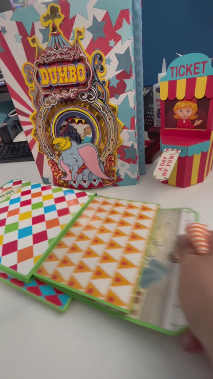 Under the Big Top - Scrapbook Tutorial