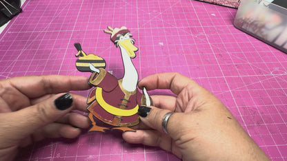 Noodle-Making Goose - SVG Cut File