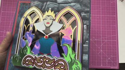 The Queen's Curse - Scrapbook Tutorial